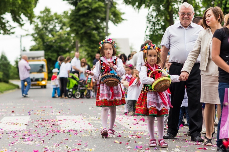 Procesja w Szczepanowie