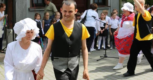 Podczas spotkania na świeżym powietrzu była okazja, by zaprezentować talenty