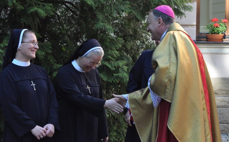 Nawiedzenie w domu biskupów tarnowskich