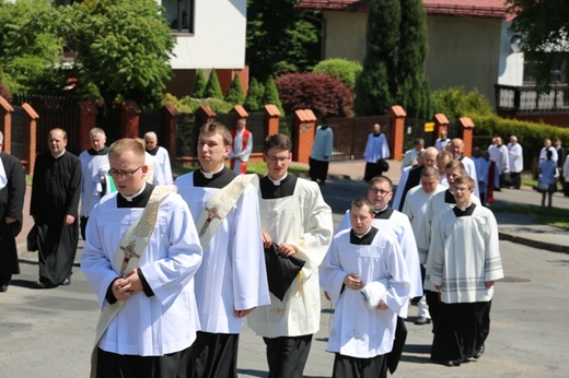 Procesja z relikwiami św. Jana Sarkandra