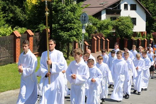 Procesja z relikwiami św. Jana Sarkandra