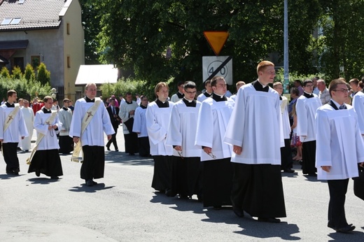 Procesja z relikwiami św. Jana Sarkandra