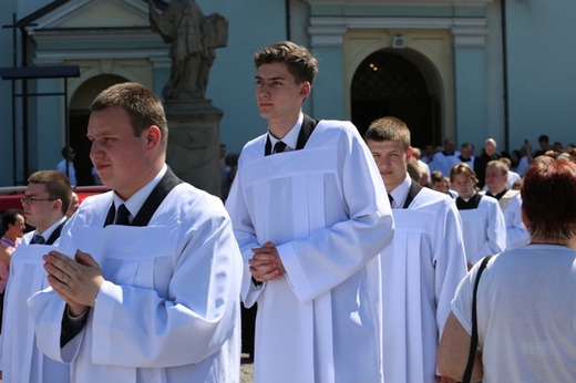 Procesja z relikwiami św. Jana Sarkandra