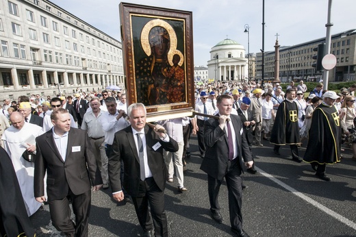 Z Matką Bożą do Wilanowa