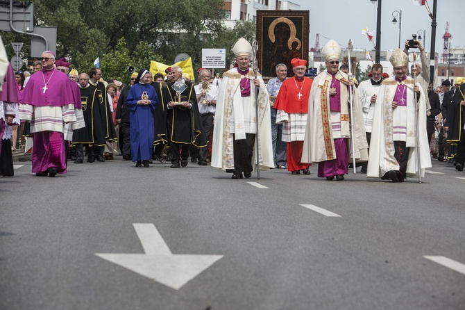 Z Matką Bożą do Wilanowa