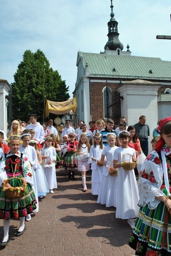 Procesja eucharystyczna w Łowiczu