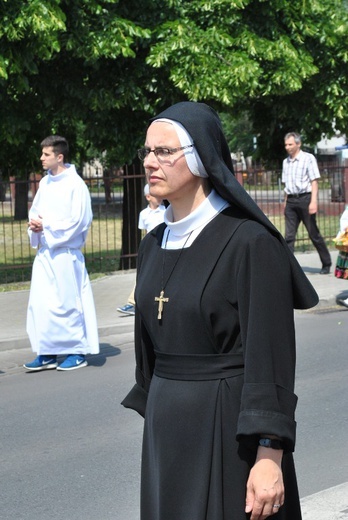 Procesja eucharystyczna w Łowiczu