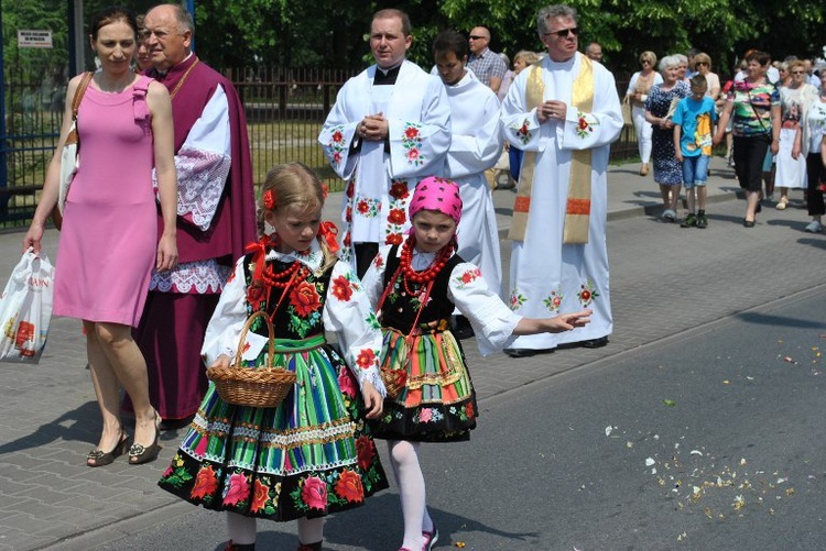 Procesja eucharystyczna w Łowiczu