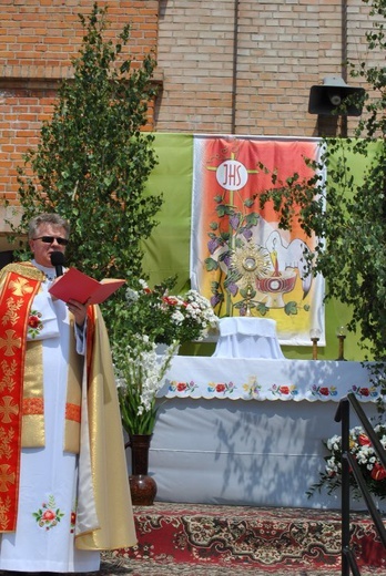Procesja eucharystyczna w Łowiczu