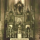 Stara fotografia kościoła św. Jana Chrzciciela w Zabrzu-Biskupicach