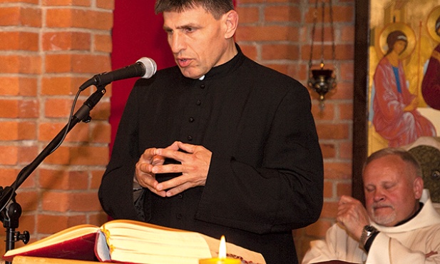  Gościem majowego spotkania mężczyzn w pustelni był ks. Nikos Skuras