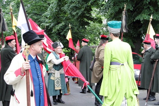 Lajkonik harcuje w Krakowie