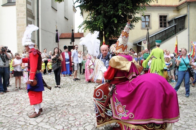 Lajkonik harcuje w Krakowie