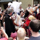 Lajkonik harcuje w Krakowie