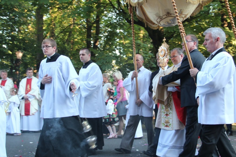 Zakończenie oktawy Bożego Ciała w Łowiczu