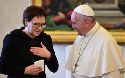 Premier Kopacz u papieża Franciszka