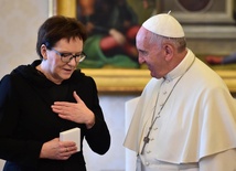 Premier Kopacz u papieża Franciszka