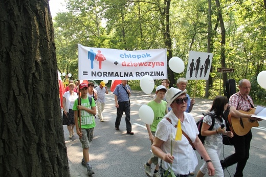 II Marsz dla Jezusa i Rodziny w Rudzie Śl.