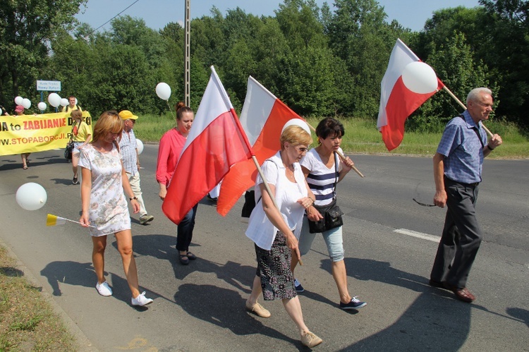 II Marsz dla Jezusa i Rodziny w Rudzie Śl.