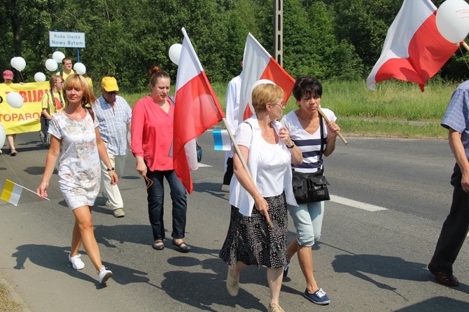 II Marsz dla Jezusa i Rodziny w Rudzie Śl.