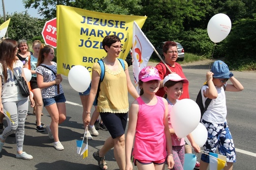 II Marsz dla Jezusa i Rodziny w Rudzie Śl.