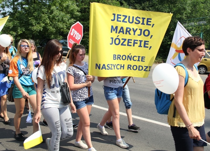 II Marsz dla Jezusa i Rodziny w Rudzie Śl.