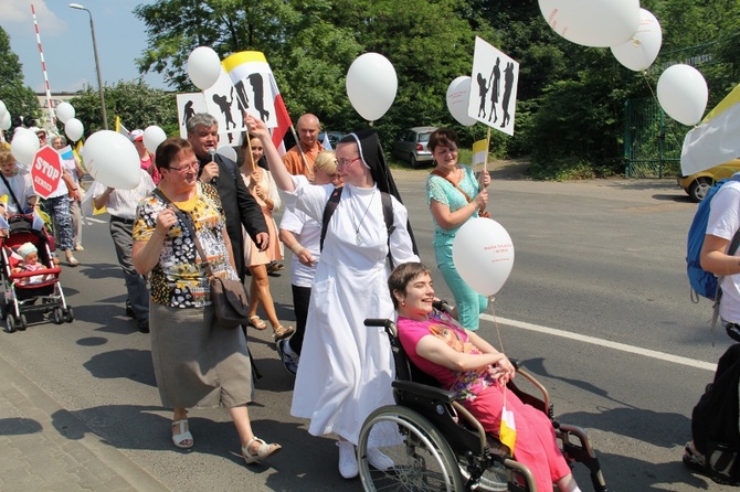 II Marsz dla Jezusa i Rodziny w Rudzie Śl.