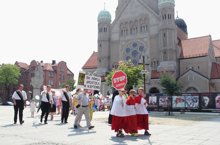 II Marsz dla Jezusa i Rodziny w Rudzie Śl.