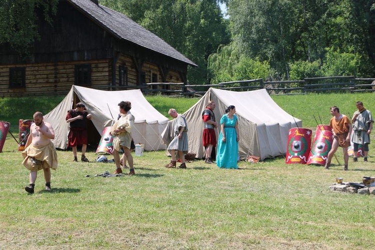 VI Zjazd Rycerstwa Chrześcijańskiego w Chorzowie - Skansen