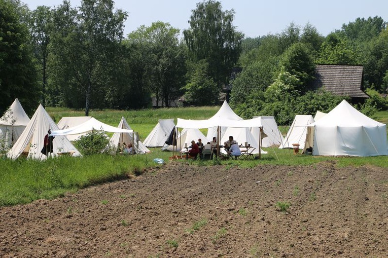 VI Zjazd Rycerstwa Chrześcijańskiego w Chorzowie - Skansen