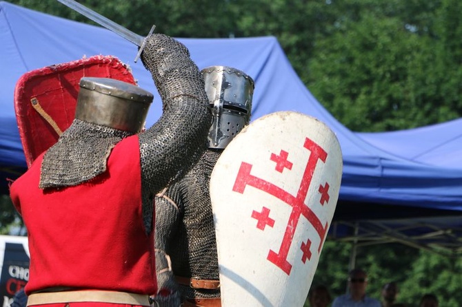 VI Zjazd Rycerstwa Chrześcijańskiego w Chorzowie - Skansen