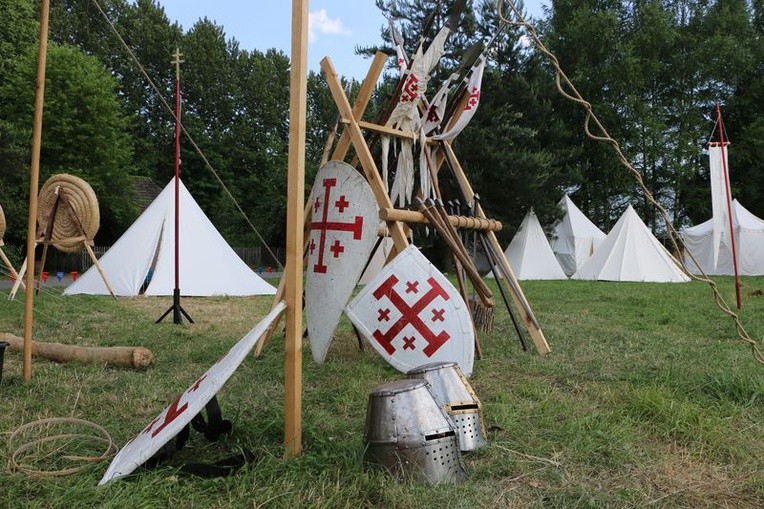 VI Zjazd Rycerstwa Chrześcijańskiego w Chorzowie - Skansen