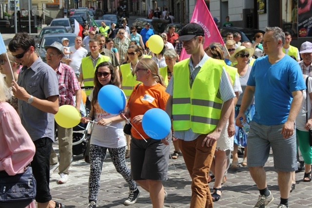 Marsz dla Życia i Rodziny w Cieszynie - cz. 1