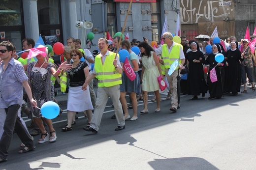 Marsz dla Życia i Rodziny w Cieszynie - cz. 1