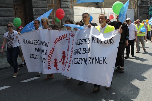 Marsz dla Życia i Rodziny w Cieszynie - cz. 1