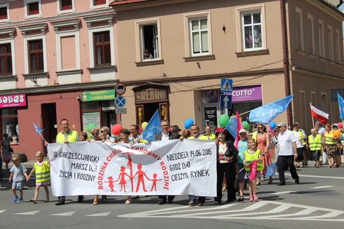 Marsz dla Życia i Rodziny w Cieszynie - cz. 2