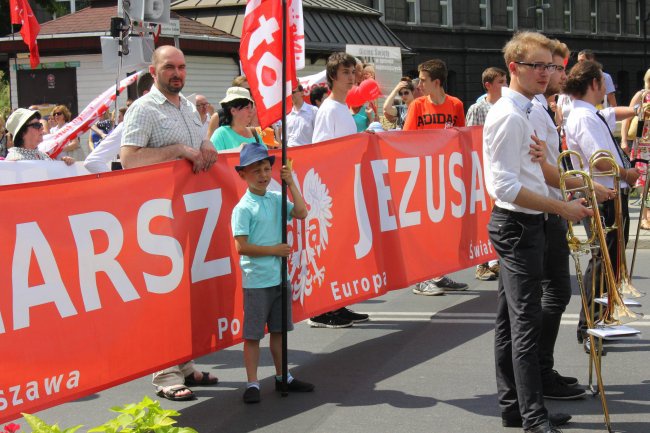 Marsz dla Jezusa i rodziny w Gliwicach