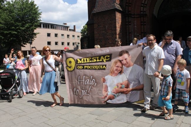 Marsz dla Jezusa i rodziny w Gliwicach