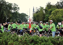  Pielgrzymi Elbląskiej Pielgrzymki Rowerowej na Jasną Górę docierają 11 sierpnia