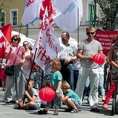 W tym roku gliwicki pochód  był Marszem dla Życia i Rodziny  oraz Marszem dla Jezusa 