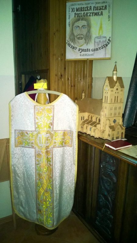 Wystawa nt. historii parafii w Wirku