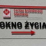 Poświęcenie okna życia w Sopocie