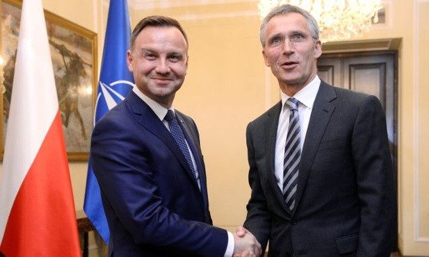 Duda spotkał się z sekretarzem generalnym NATO 