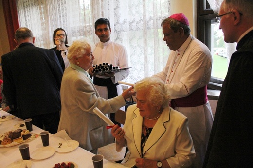 Bp Joseph Ponniah ze Sri Lanki na Złotych Łanach