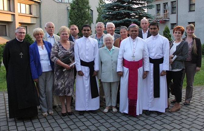 Bp Joseph Ponniah ze Sri Lanki na Złotych Łanach