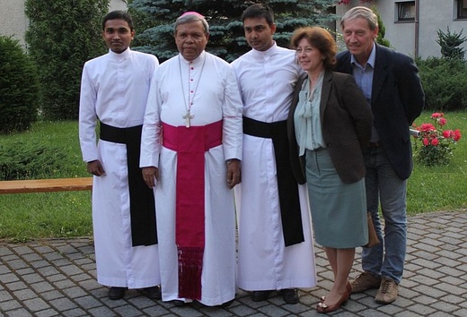 Bp Joseph Ponniah ze Sri Lanki na Złotych Łanach