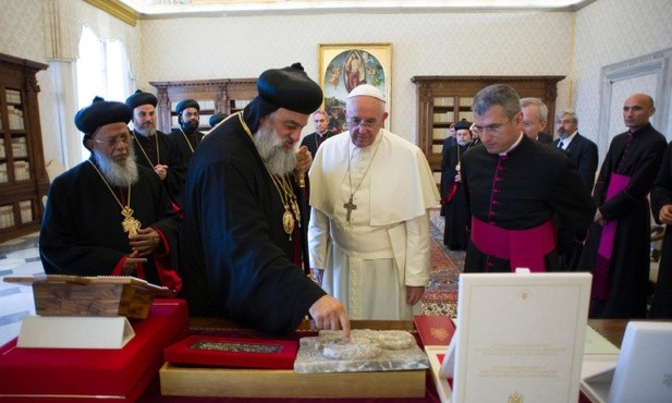 Papież o męczeńskim zasiewie jedności