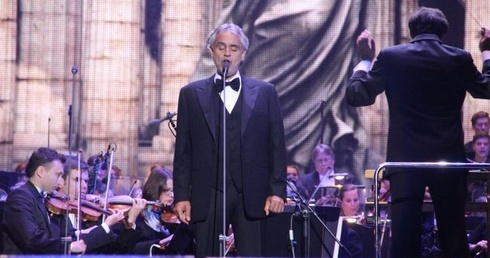 Bocelli porwał słuchaczy