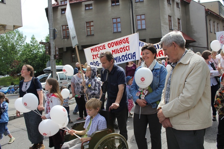 II Marsz dla Życia i Rodziny w Bielsku-Białej - cz. 1