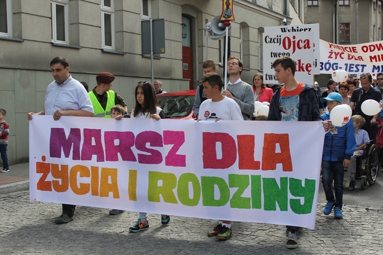 II Marsz dla Życia i Rodziny w Bielsku-Białej - cz. 1